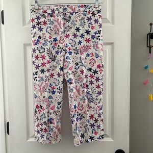 Floral Capris